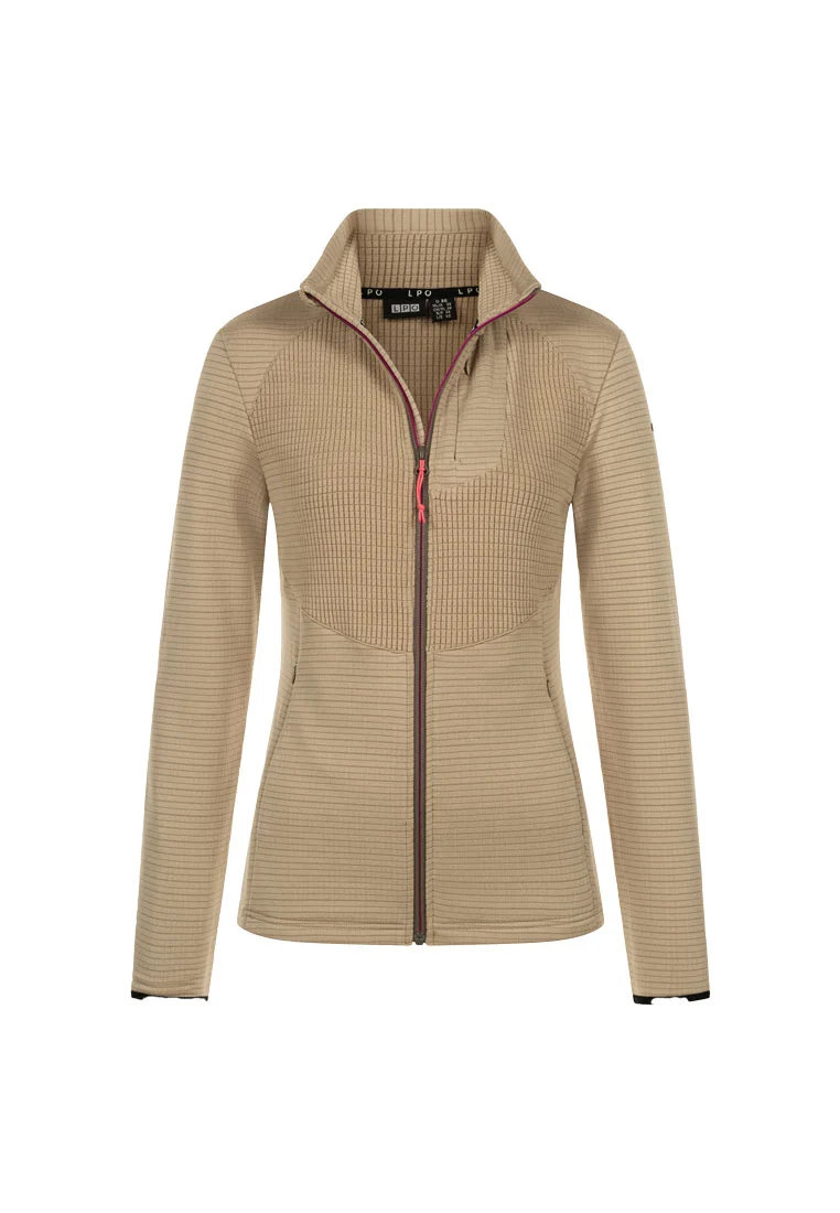 LPO Damen Waffelfleecejacke Perle 245510