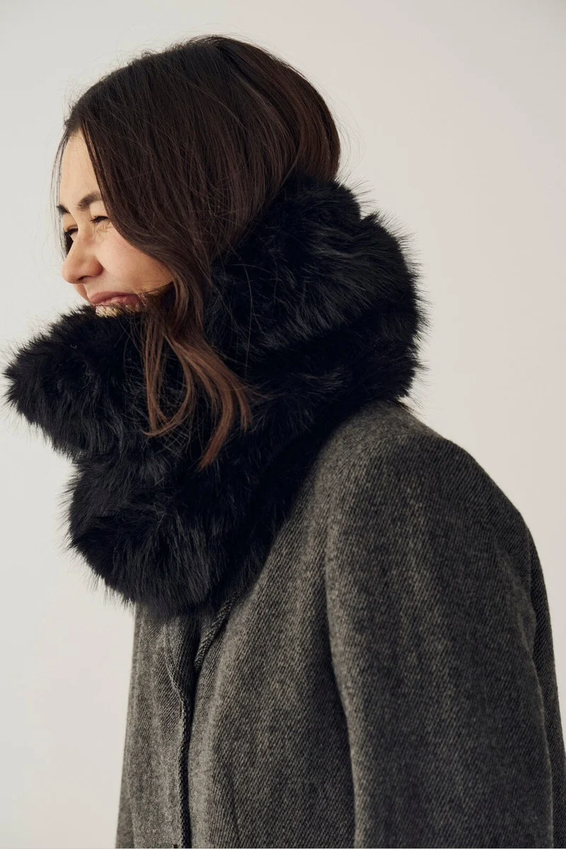 Noella - N-Mimma Snood 16910002 - 004 - Black