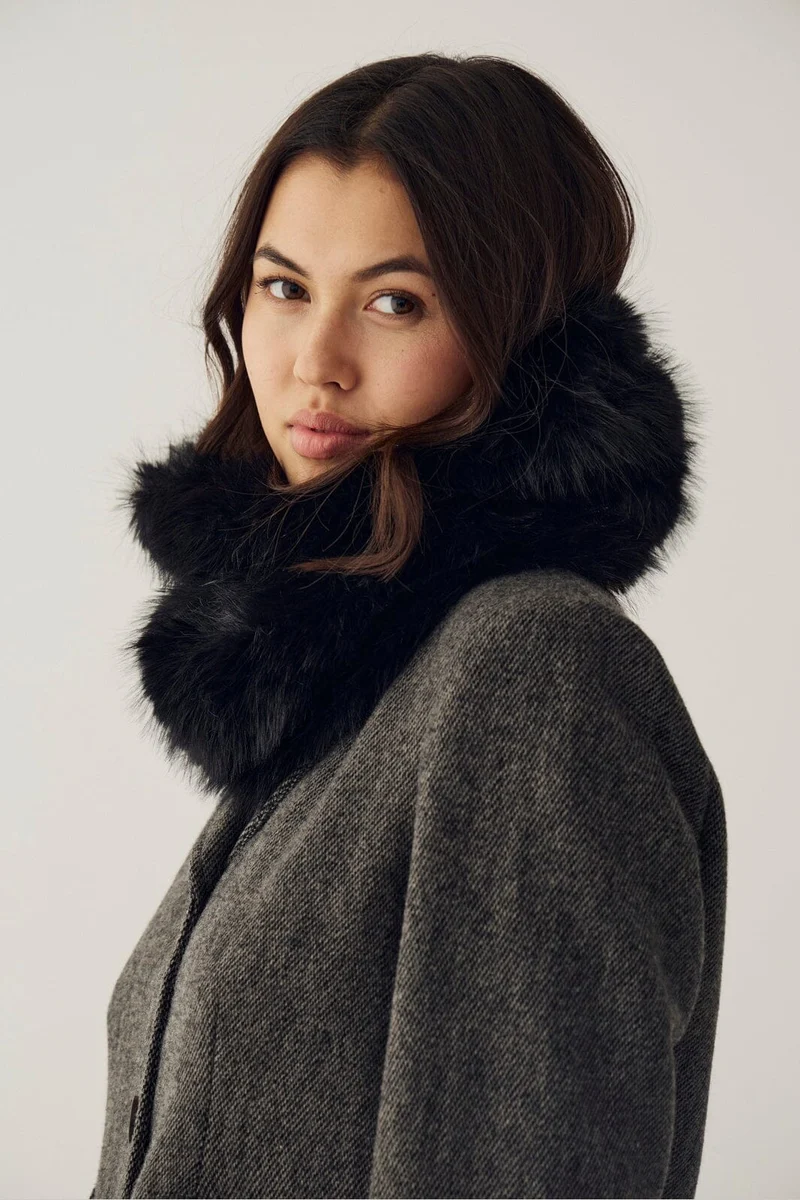 Noella - N-Mimma Snood 16910002 - 004 - Black