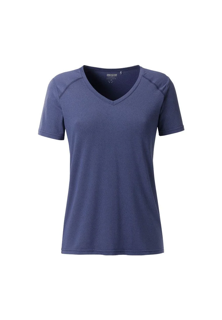 LPO Damen Funktionsshirt mit V-Ausschnitt Amira 131322