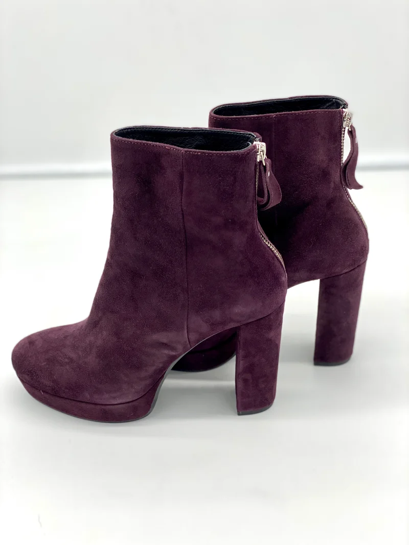 Stiefelette Bordeaux