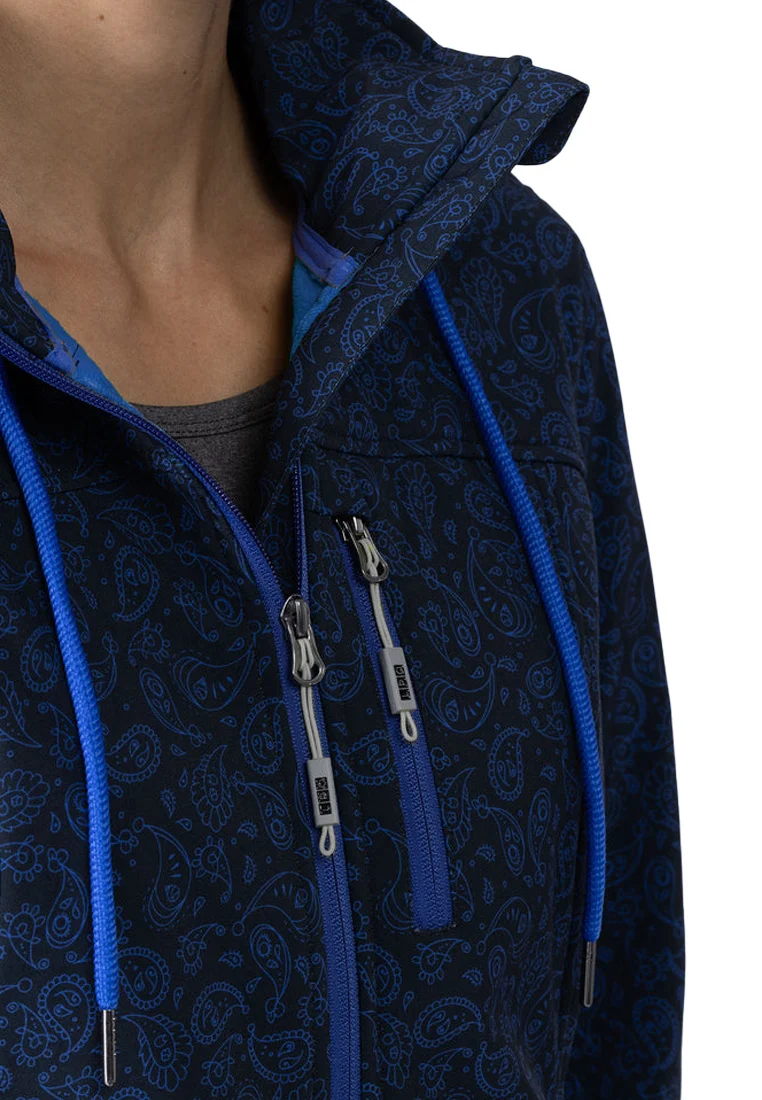 LPO Damen Softshelljacke mit Allover Druck Sarina