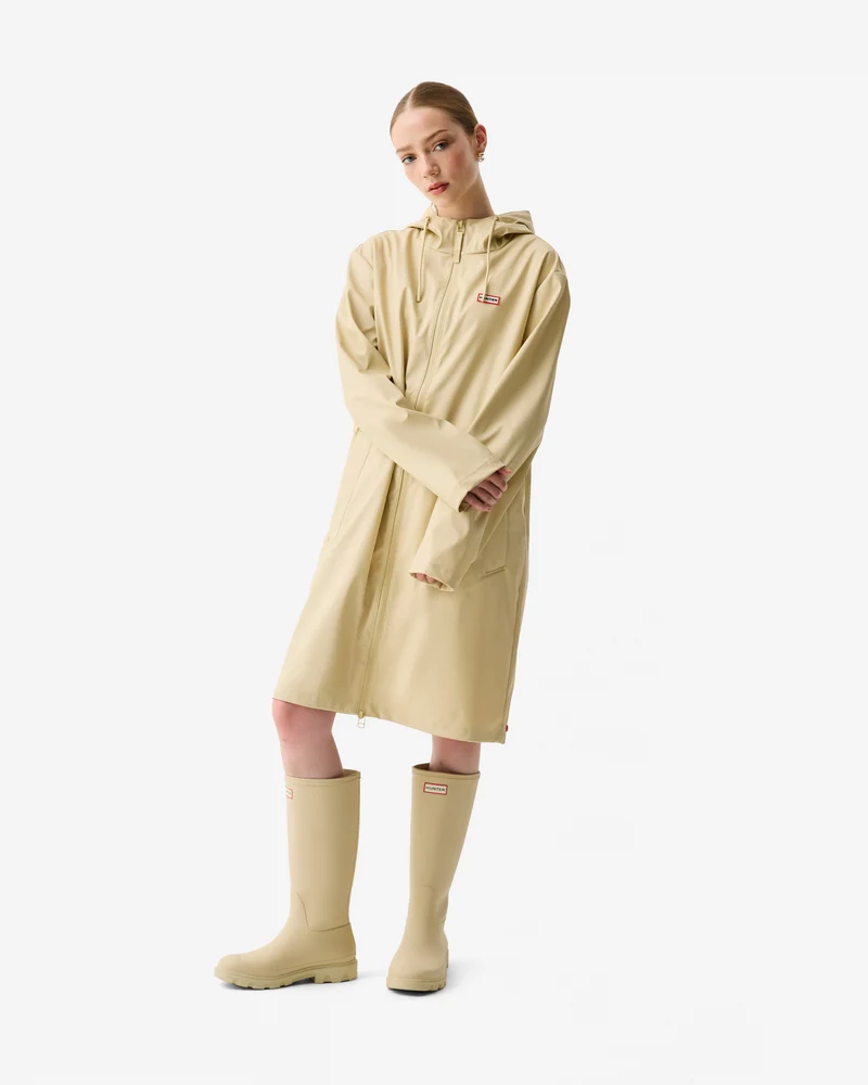 Downpour Andrea PU Regenjacke Beige (Unisex)