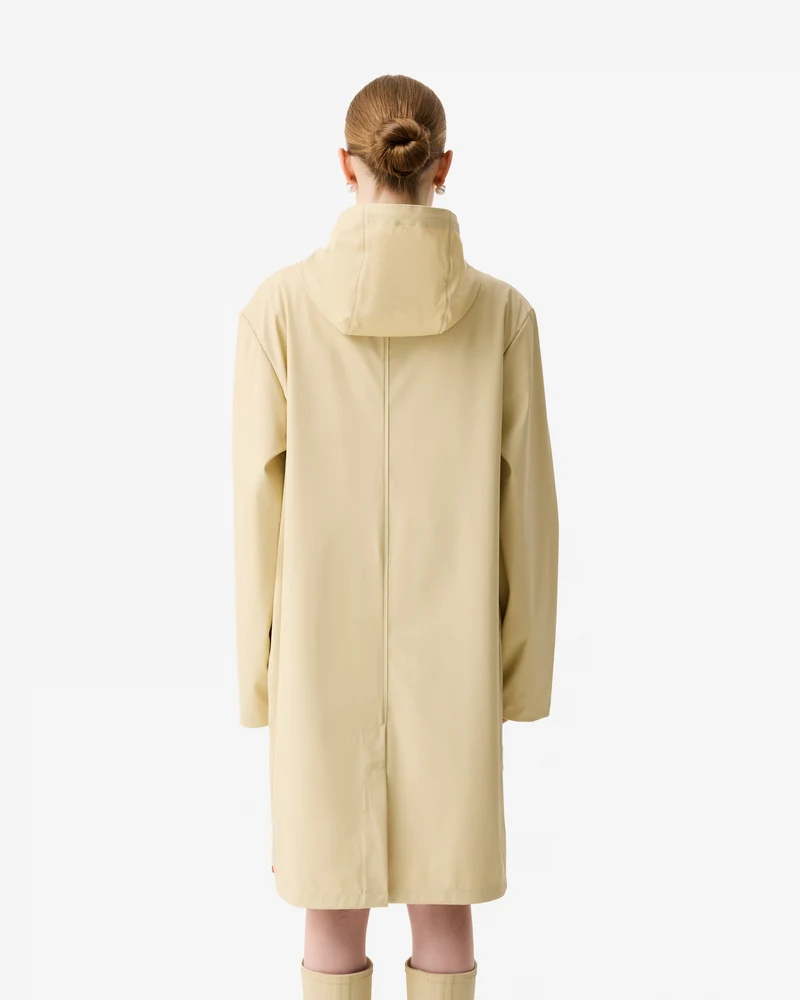 Downpour Andrea PU Regenjacke Beige (Unisex)