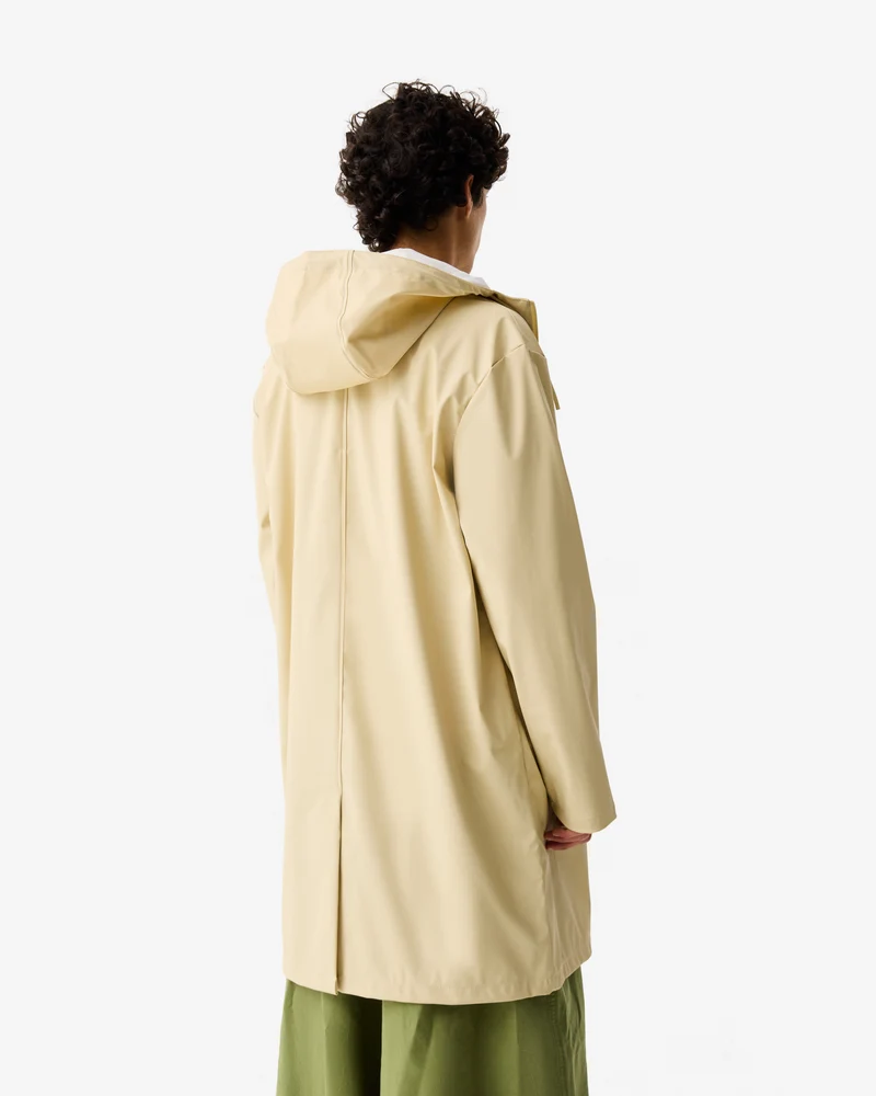 Downpour Andrea PU Regenjacke Beige (Unisex)