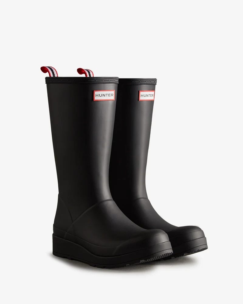 Play Tall Wellington Gummistiefel Schwarz (Damen)