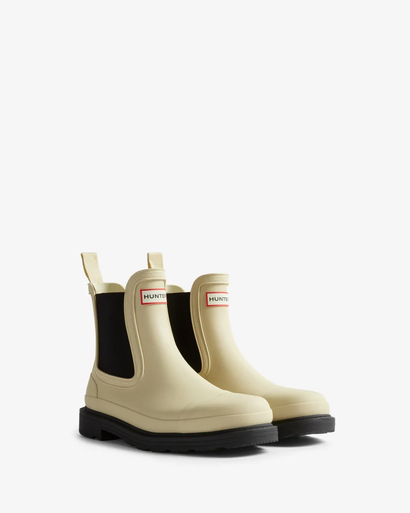 Commando Chelsea Gummistiefel Beige (Damen)