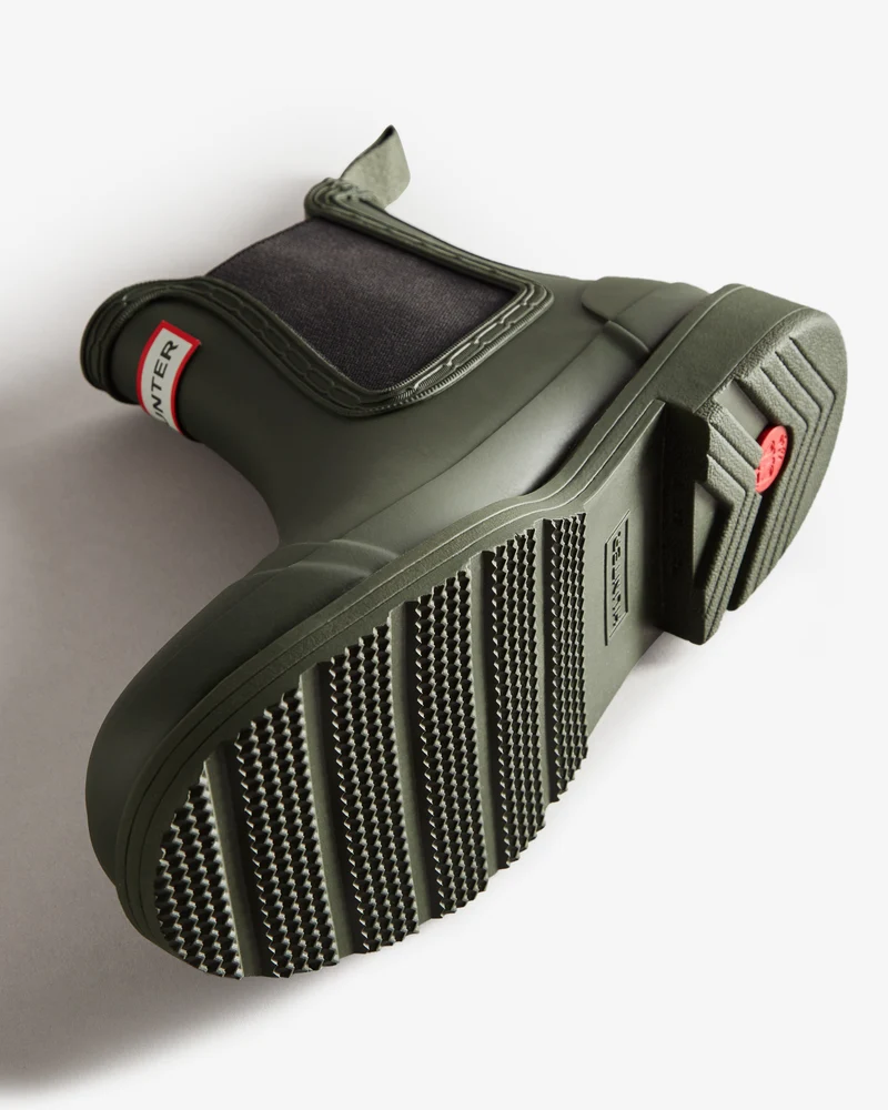 Commando Chelsea Gummistiefel Dunkelgrün (Damen)