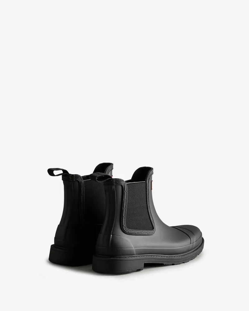 Commando Chelsea Gummistiefel Schwarz (Damen)