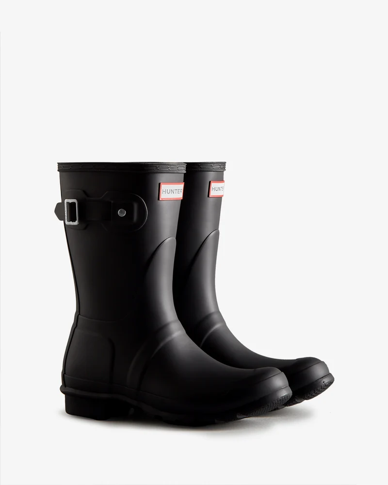 Original Short Wellington Gummistiefel Schwarz (Damen)