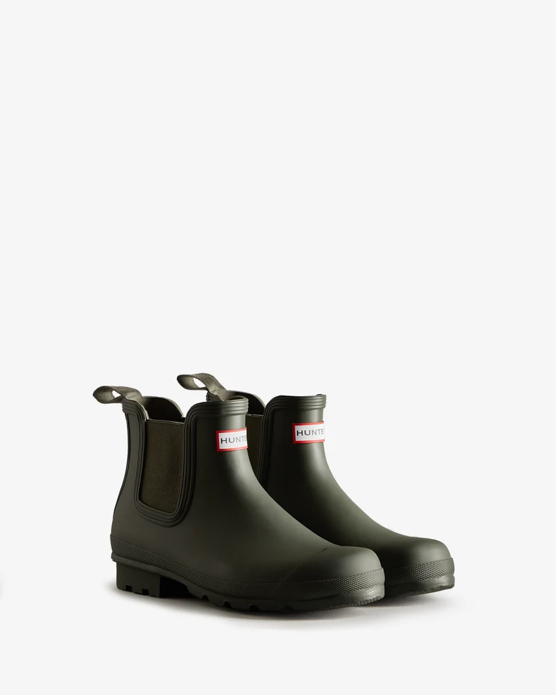 Original Chelsea Gummistiefel Dunkelgrün (Herren)