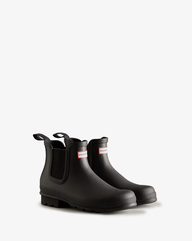 Original Chelsea Gummistiefel Schwarz (Herren)