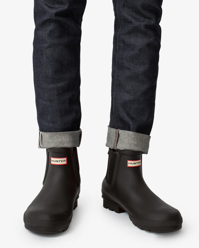Original Chelsea Gummistiefel Schwarz (Herren)