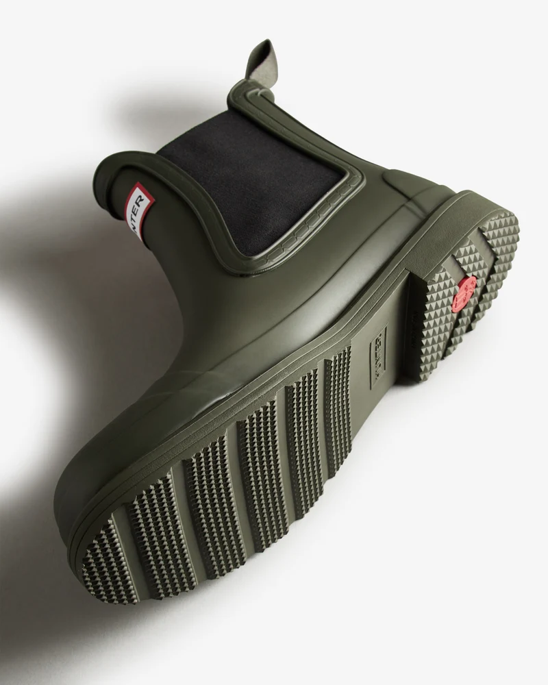 Commando Chelsea Gummistiefel Dunkelgrün (Herren)