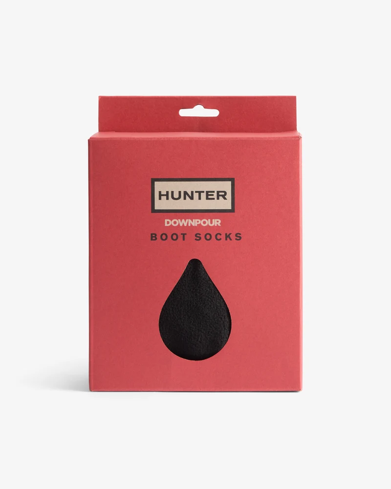 Recycled Downpour Fleece Short Stiefelsocken Schwarz (Unisex)