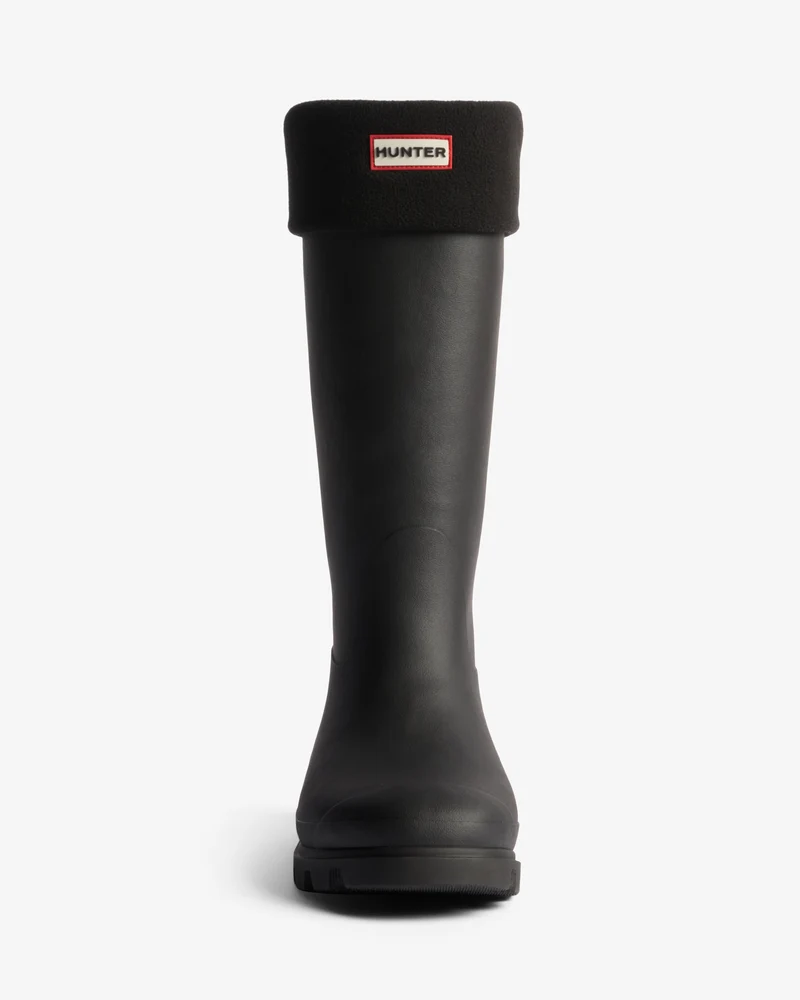 Recycled Downpour Fleece Tall Stiefelsocken Schwarz (Unisex)