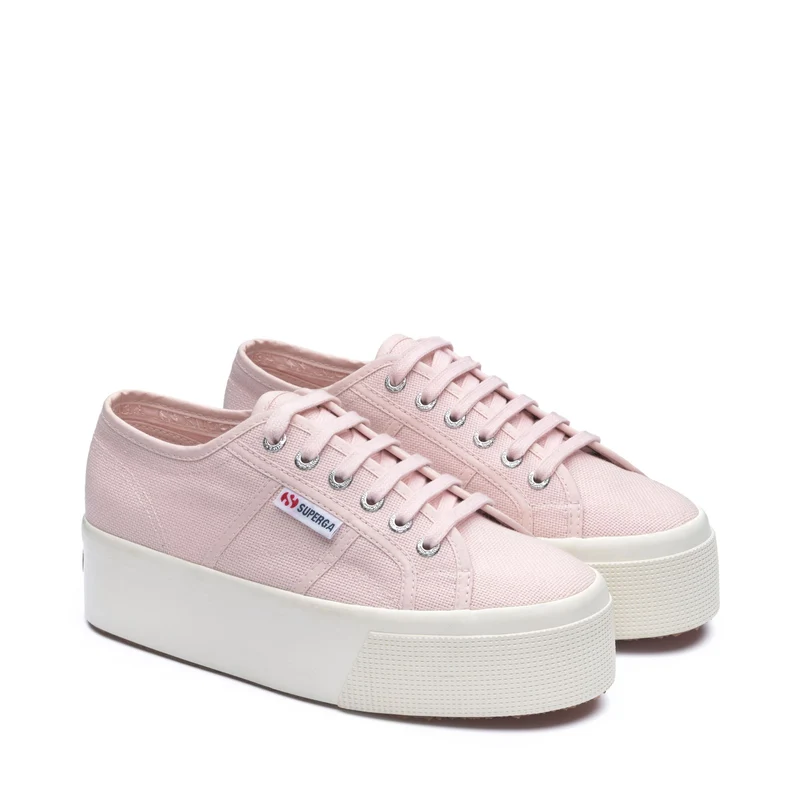 2790 PLATFORM - Lady Shoes - Wedge - Woman - Pink Ish-F Avorio