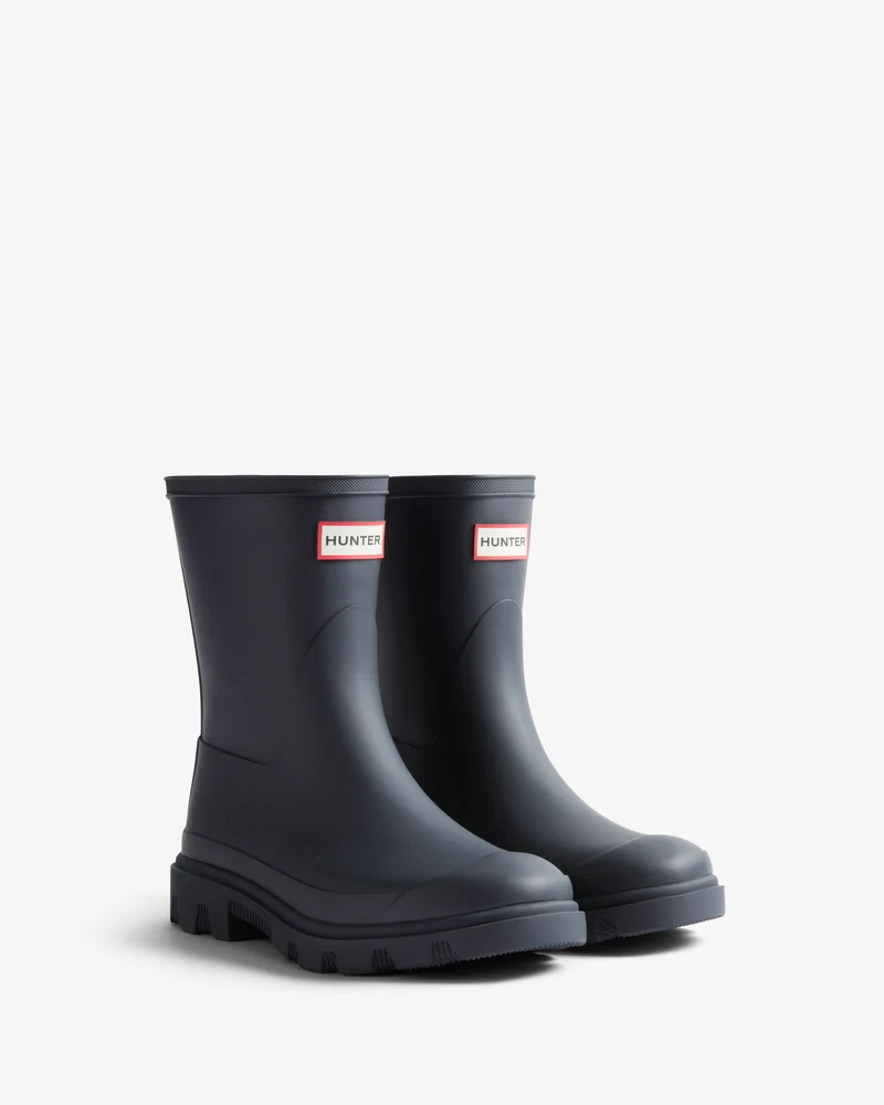 Downpour Short Wellington Gummistiefel Blau (Unisex)