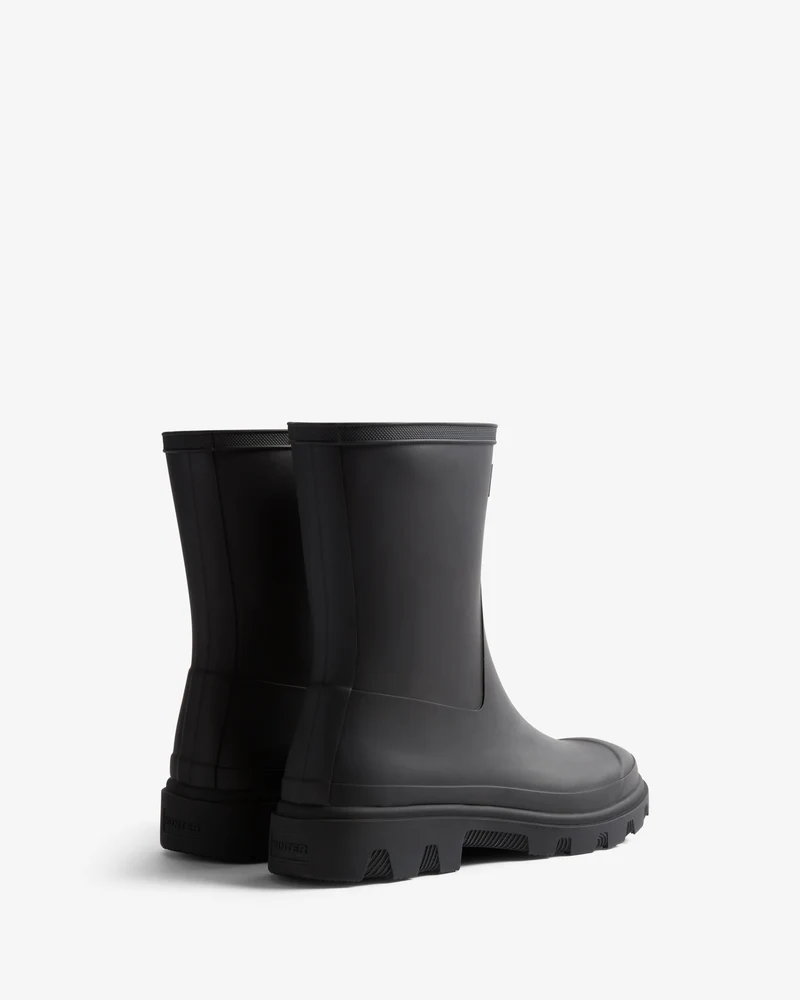 Downpour Short Wellington Gummistiefel Schwarz (Unisex)