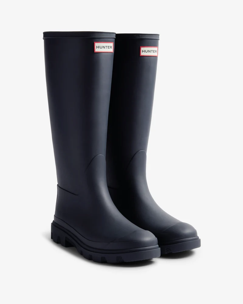 Downpour Tall Wellington Gummistiefel Blau (Unisex)