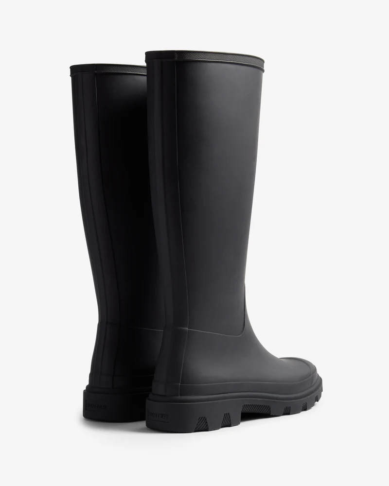 Downpour Tall Wellington Gummistiefel Schwarz (Unisex)