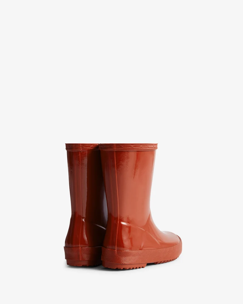 Original Kids First Gloss Wellington Gummistiefel Rot Little Kids (18 Months-8 Years)