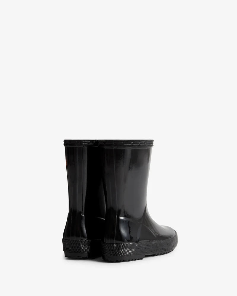 Original Kids First Gloss Wellington Gummistiefel Schwarz Little Kids (18 Months-8 Years)