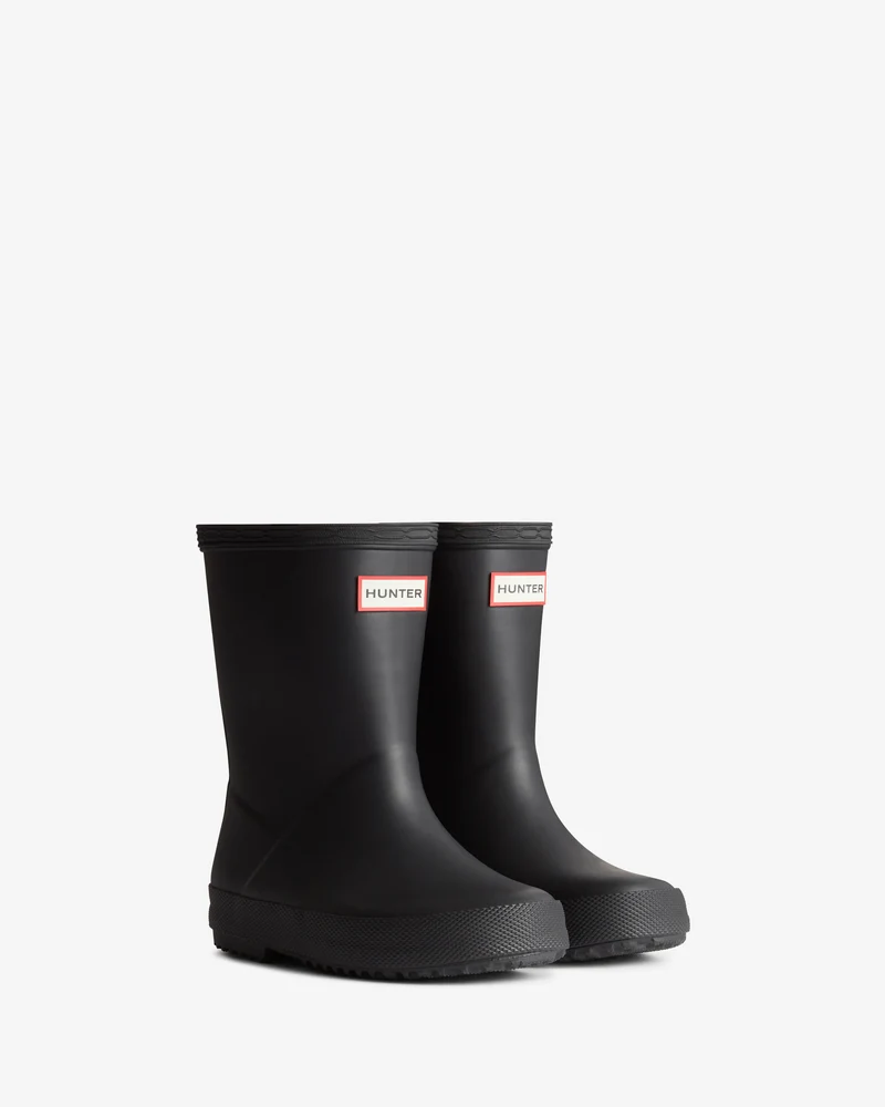 Original Kids First Wellington Gummistiefel Schwarz Little Kids (18 Months-8 Years)