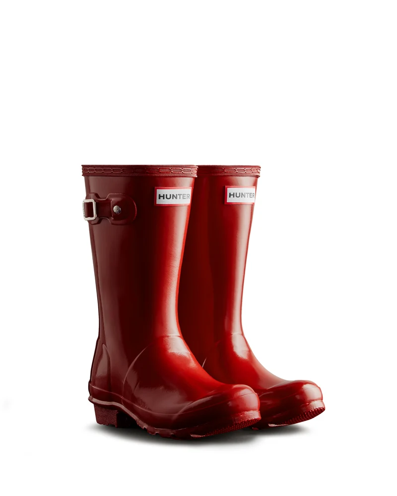 Original Gloss Wellington Gummistiefel Rot Big Kids (5-11 Years)