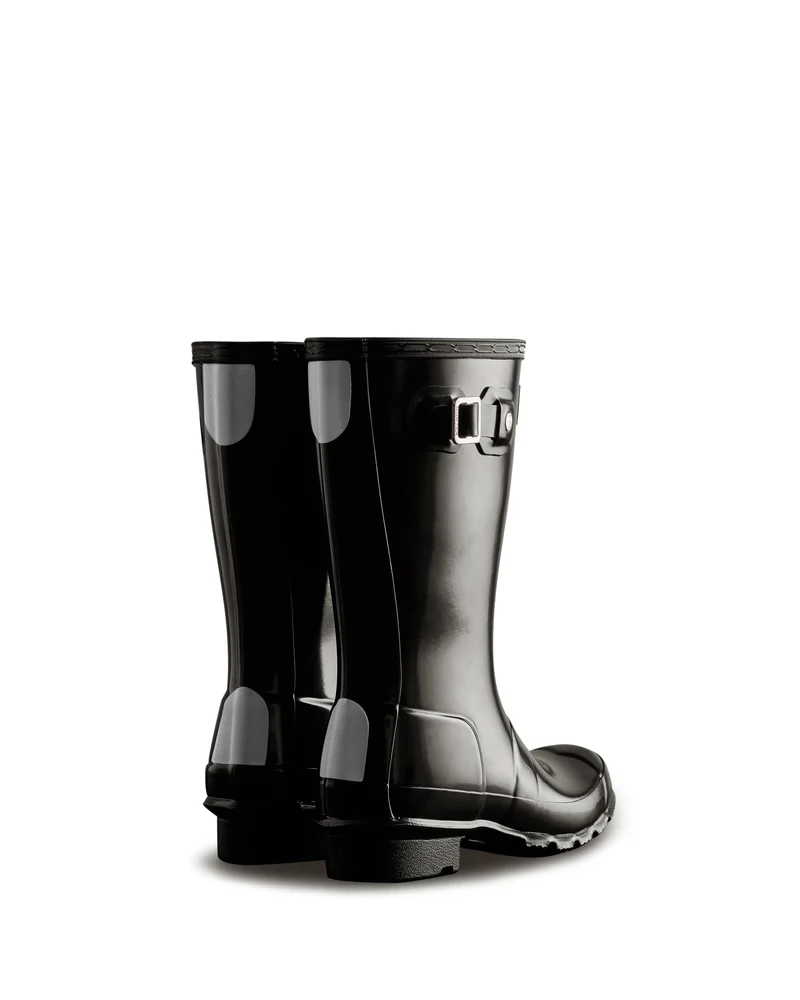 Original Gloss Wellington Gummistiefel Schwarz Big Kids (5-11 Years)