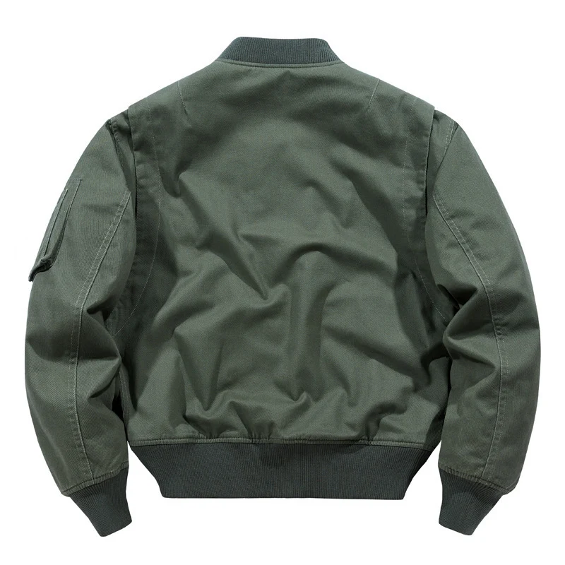 Herren Kurzblouson im Piloten-Design mit Utility-Ärmeltasche und aufgesetzten Pattentaschen Nord Taschen