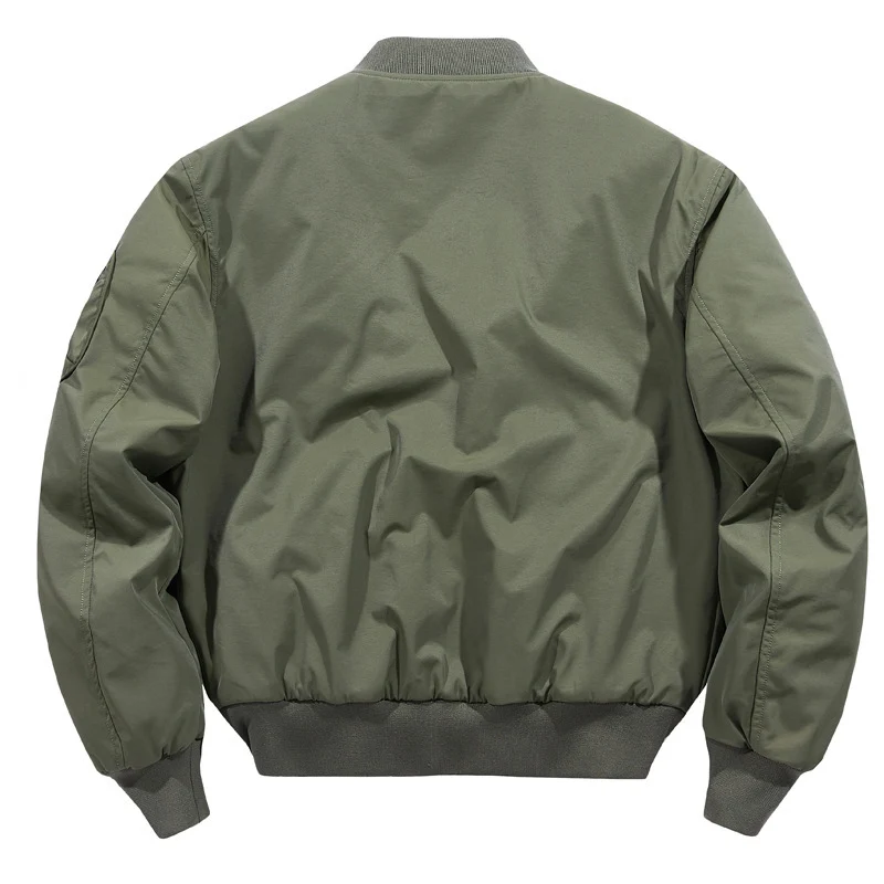 Herren Kurz geschnittener Utility-Bomber mit Multifunktionstaschen und geripptem Bund Nord Taschen