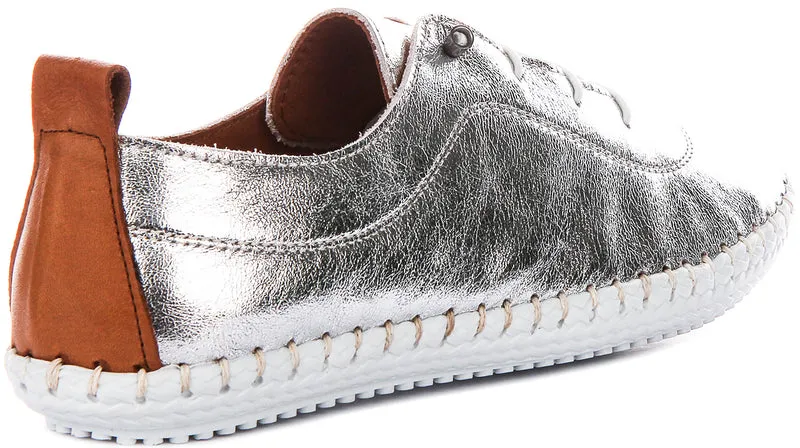 Justinreess England Lexi 2 In Silver For Women