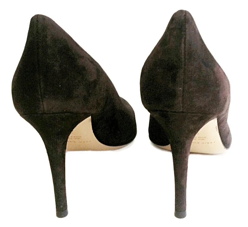 Fabio Rusconi, Nataly, Pumps aus Wildleder in Aubergine
