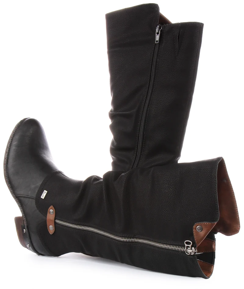 Rieker 93655-00 In Black For Women