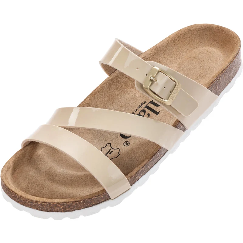 Ikaria Beige Lack/Weiß