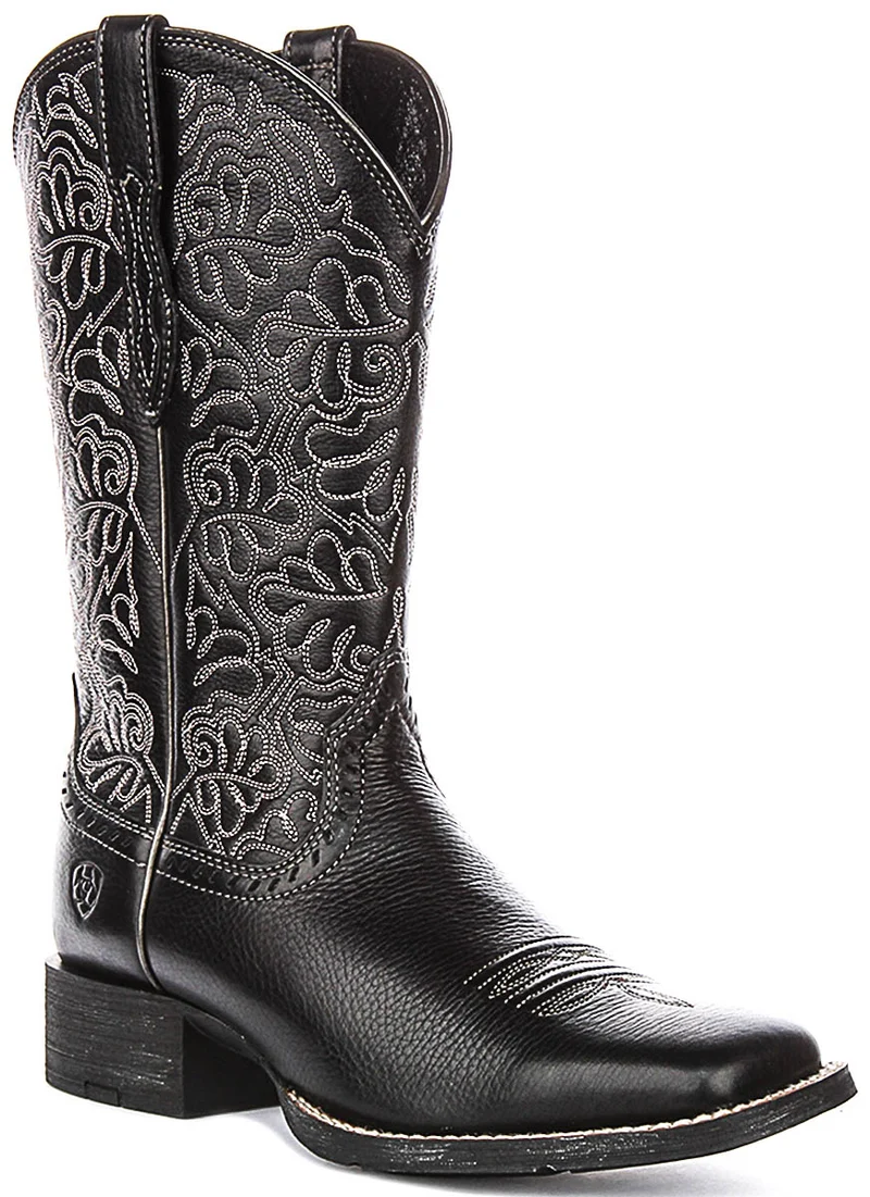 Ariat Round Up Remuda In Black For Women