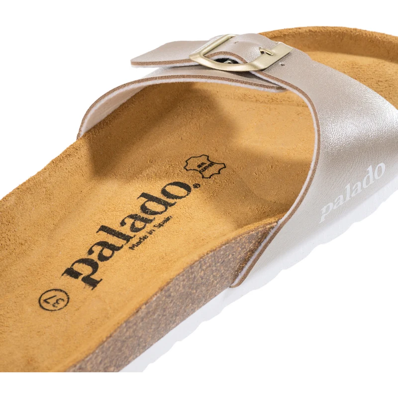 Malta Metallic Beige/Weiß