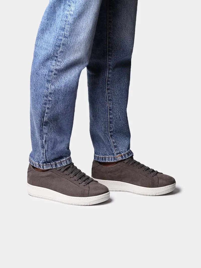 Zapatillas deportivas de piel para mujer | AMELIA