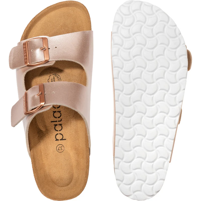 Korfu Metallic Champagner-Rose