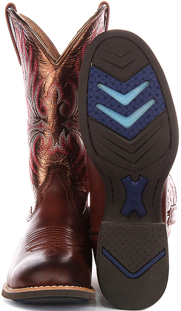 Ariat Ranahan Western Boot In Brown For Women