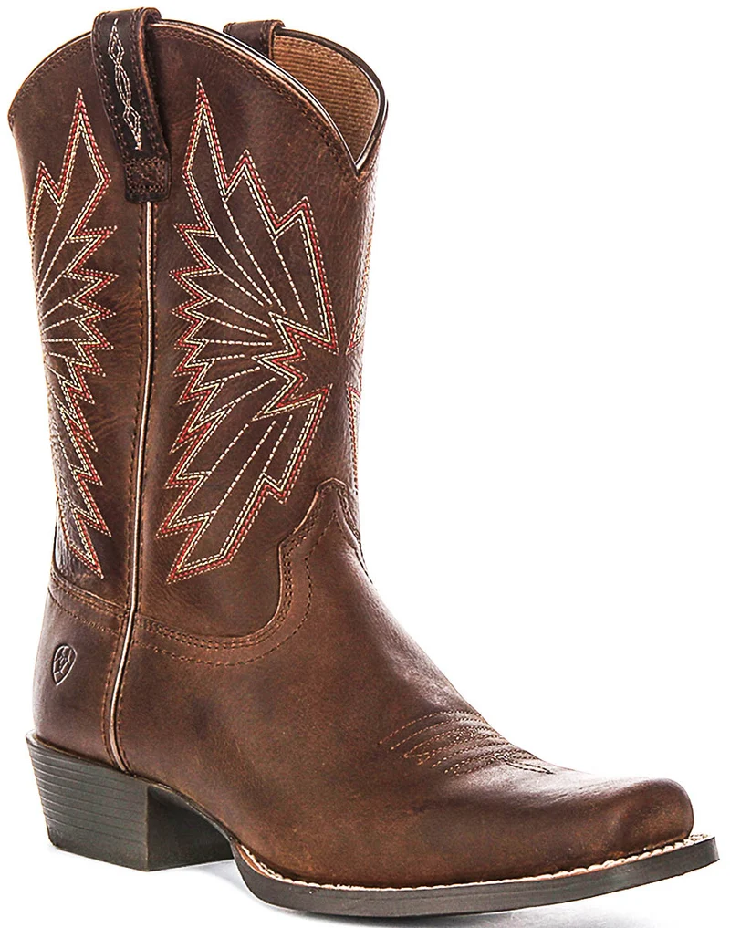 Ariat Decatur In Brown For Juniors
