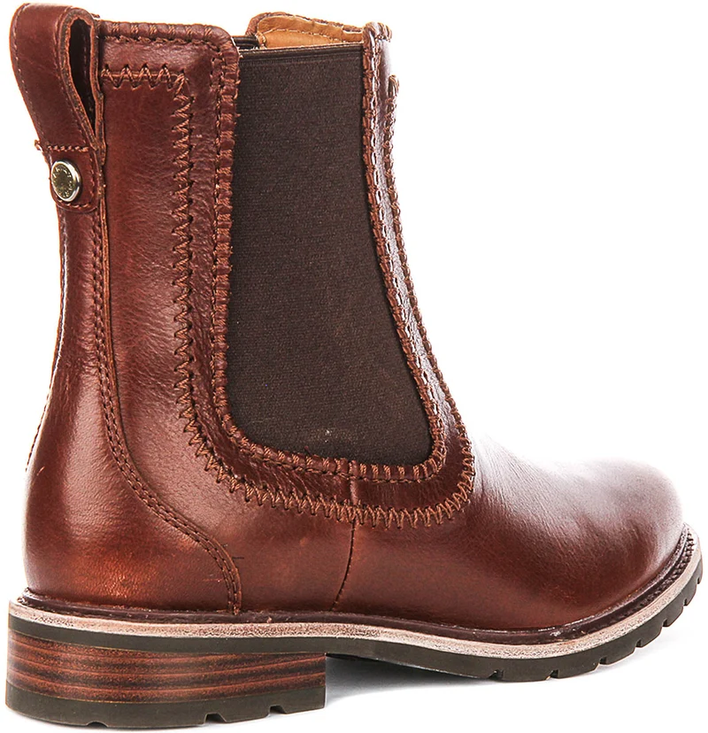Ariat Wexford Whip Stitch Chelsea Boots In Cognac