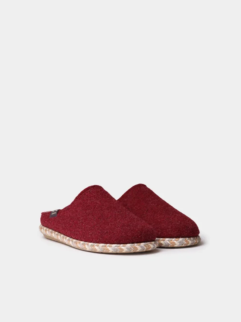 Slippers abiertas para mujer en fieltro | DELI-FP