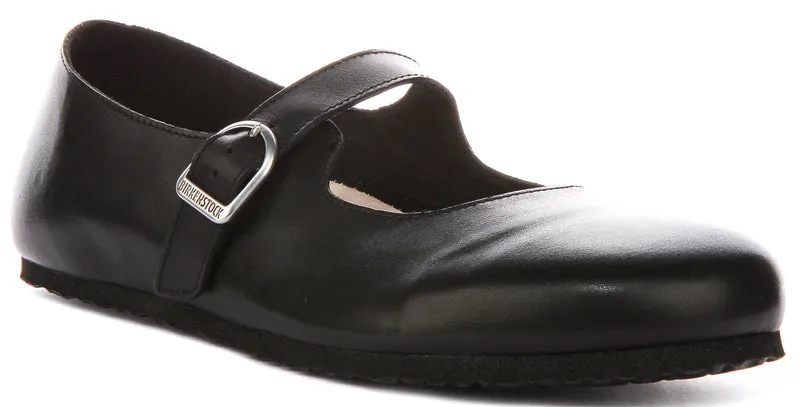 Birkenstock Santa Clarita In Black | Regular Fit