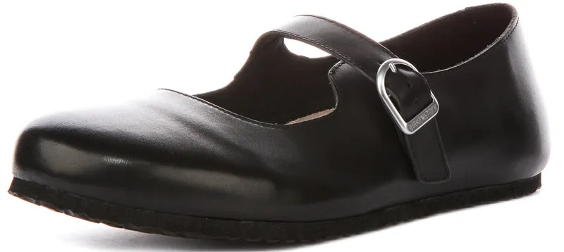 Birkenstock Santa Clarita In Black | Regular Fit