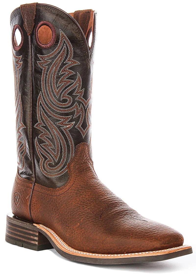 Ariat Highland Tough Stock In Dark Brown For Men