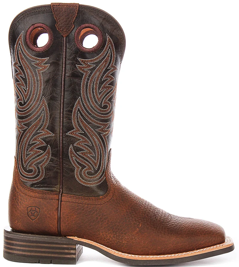 Ariat Highland Tough Stock In Dark Brown For Men