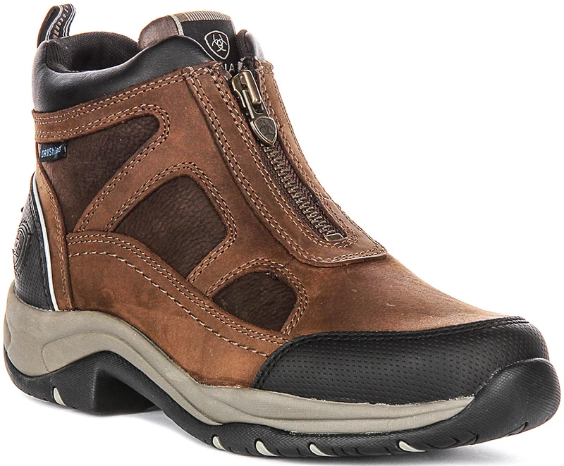 Ariat Terrain Zip H20 In Brown For Women | Waterproof