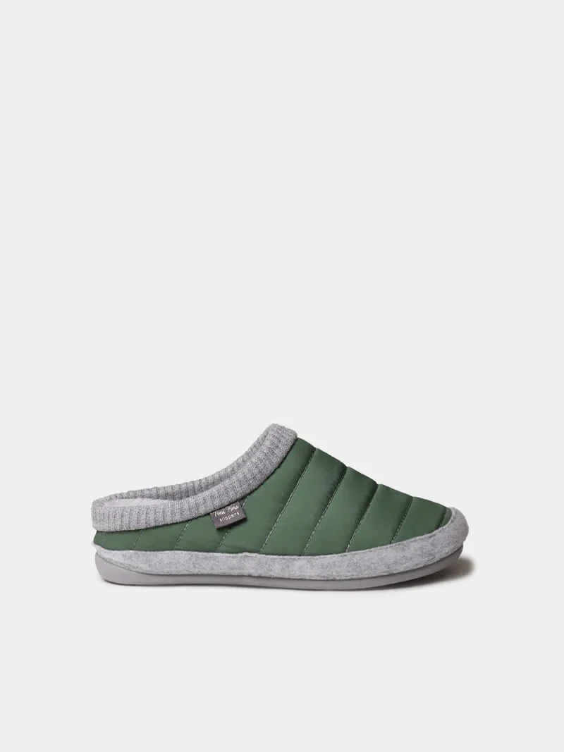 Slippers acolchadas tipo zueco con cuña para mujer | ALINS